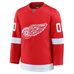 Detroit Red Wings Fanatics Home Premium Custom Jersey - Red Jerseys