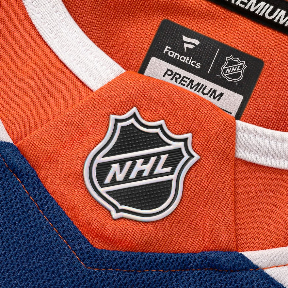 Edmonton Oilers Fanatics Home Premium Custom Jersey - Royal Jerseys