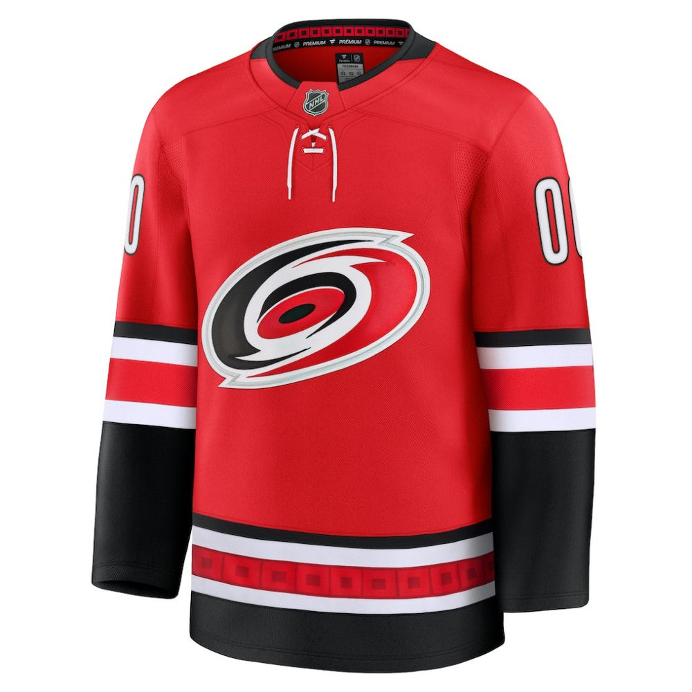 Carolina Hurricanes Fanatics Alternate Premium Custom Jersey - Red Jerseys