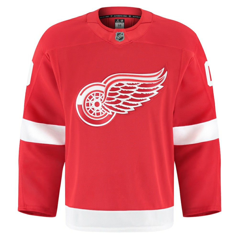 Detroit Red Wings Fanatics Home Authentic Pro Custom Jersey - Red Jerseys