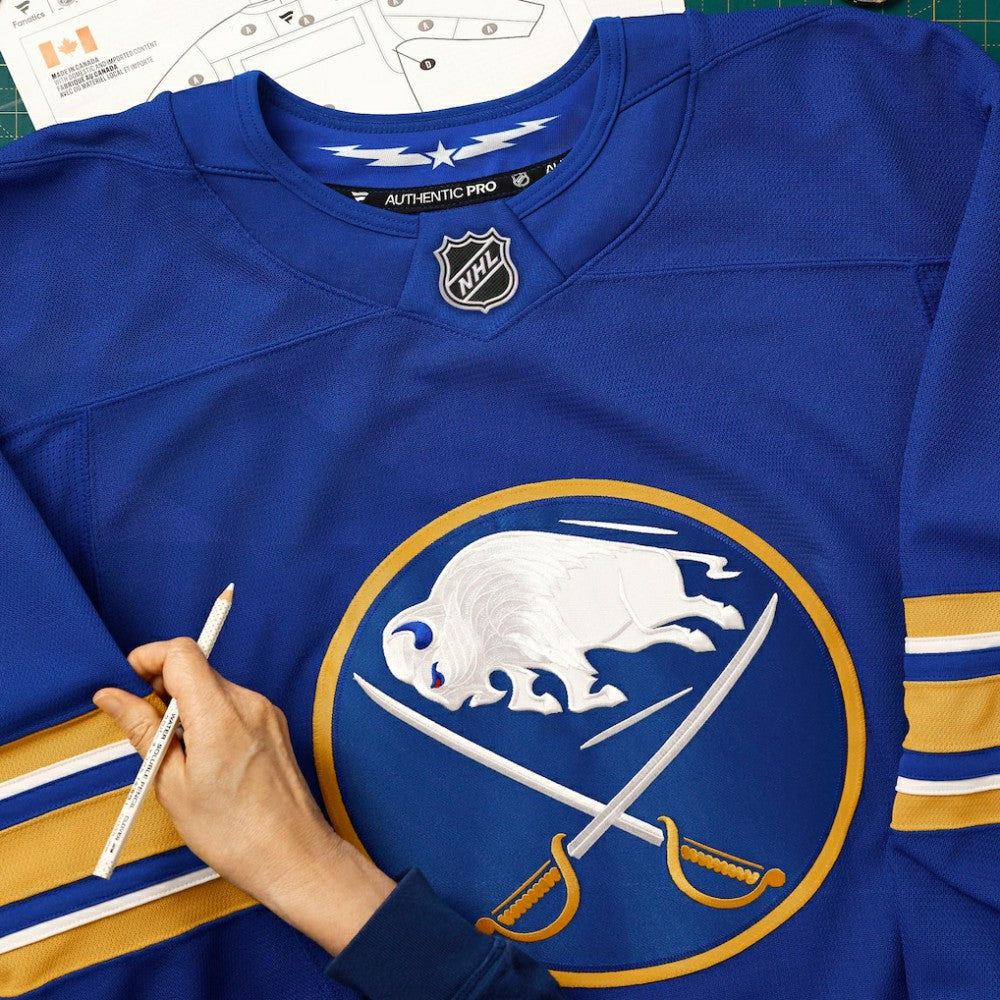 Buffalo Sabres Fanatics Home Authentic Pro Custom Jersey - Royal Jerseys