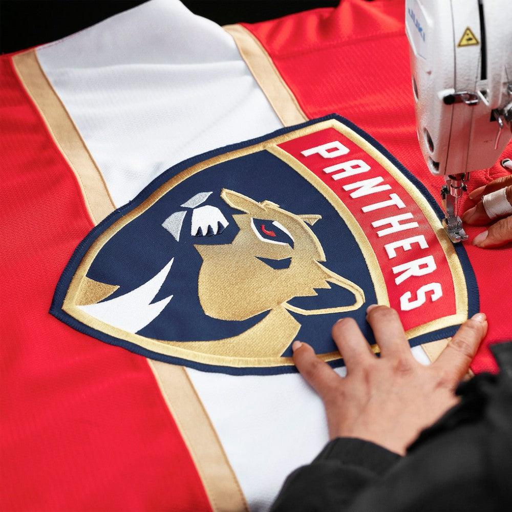 Florida Panthers Fanatics Home Authentic Pro Custom Jersey - Red Jerseys