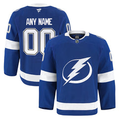 Tampa Bay Lightning Fanatics Home Authentic Pro Custom Jersey - Blue Jerseys