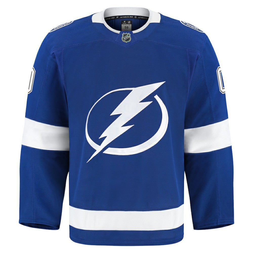 Tampa Bay Lightning Fanatics Home Authentic Pro Custom Jersey - Blue Jerseys
