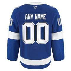Tampa Bay Lightning Fanatics Home Authentic Pro Custom Jersey - Blue Jerseys