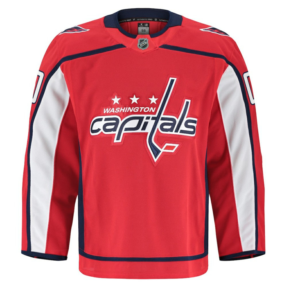 Washington Capitals Fanatics Home Authentic Pro Custom Jersey - Red Jerseys