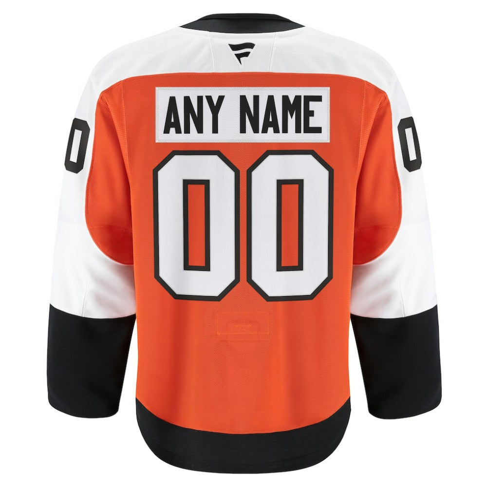 Philadelphia Flyers Fanatics Home Authentic Pro Custom Jersey - Orange Jerseys