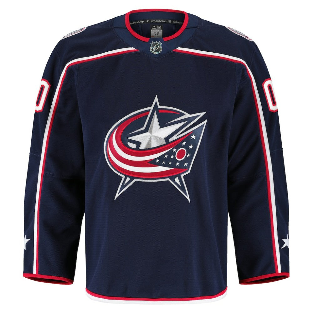 Columbus Blue Jackets Fanatics Home Authentic Pro Custom Jersey - Navy Jerseys