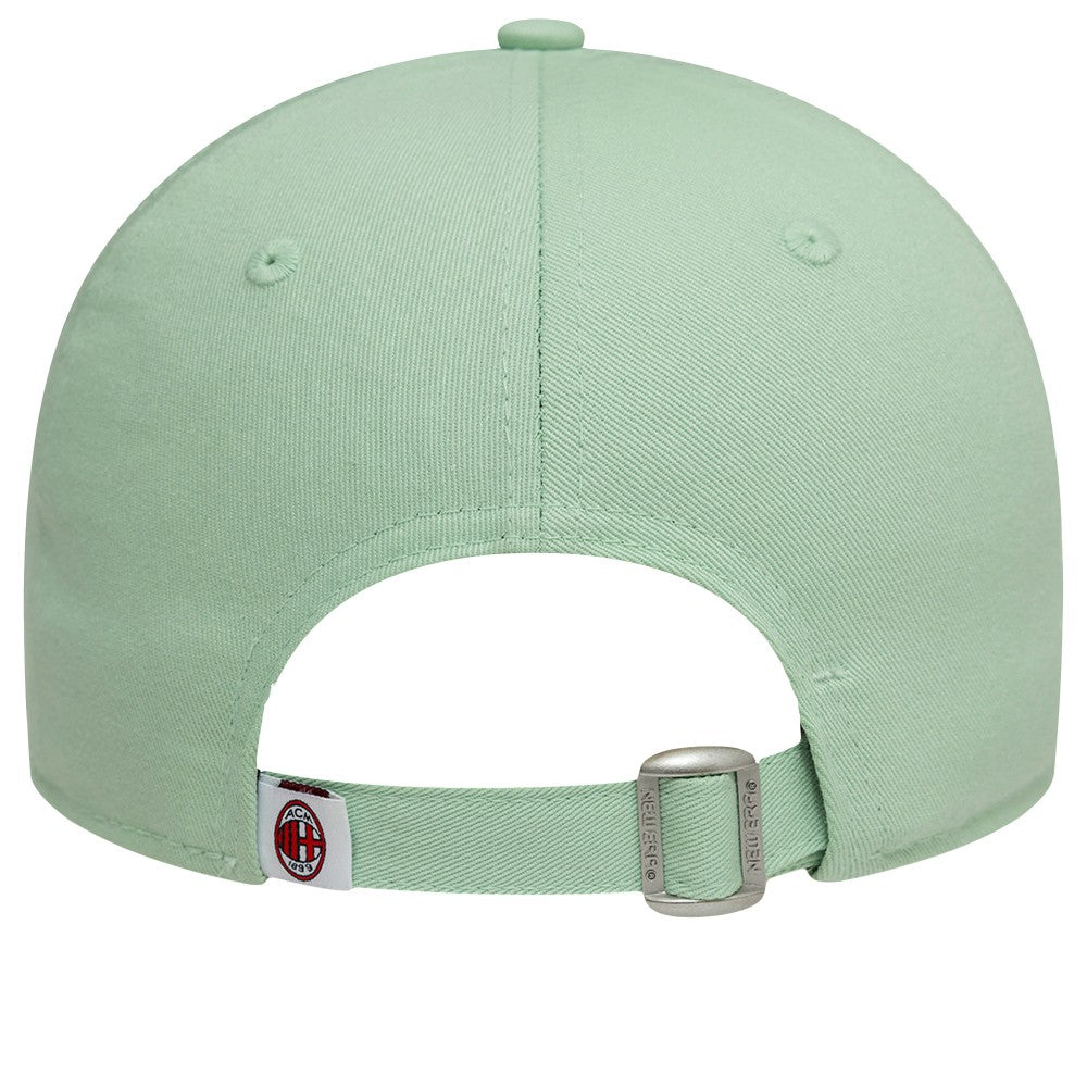 AC Milan New Era Women's Script 9FORTY Adjustable Hat - Light Green discount