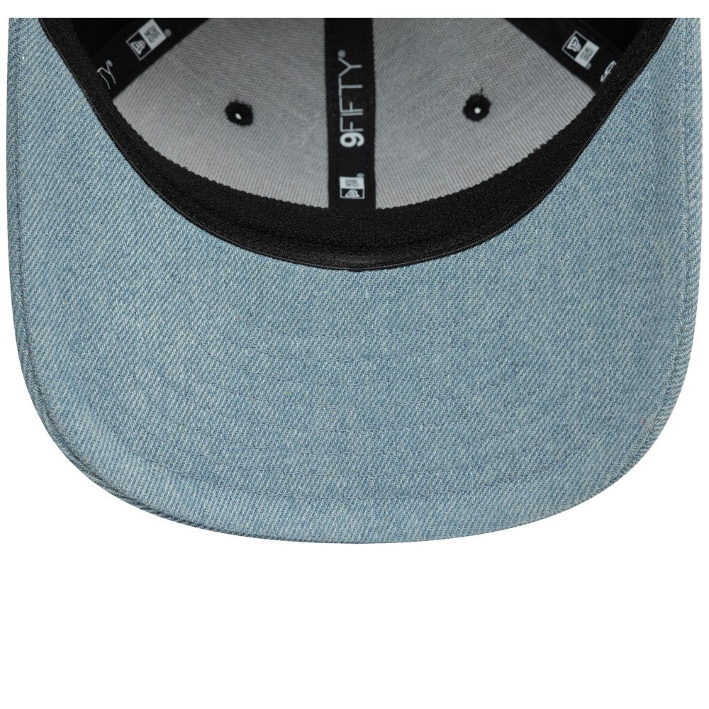 AC Milan New Era 9FIFTY Stretch-Snap Adjustable Hat - Black/Denim for sale