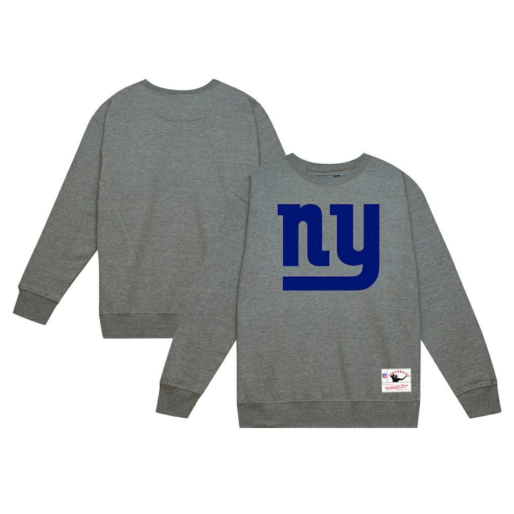 New York Giants Basic Fleece Pullover Sweatshirt - Heather Gray outlet