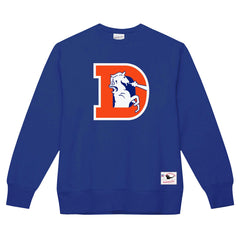 Denver Broncos Basic Fleece Pullover Sweatshirt - Royal outlet
