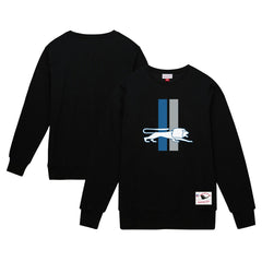 Detroit Lions Basic Fleece Pullover Sweatshirt - Black discount