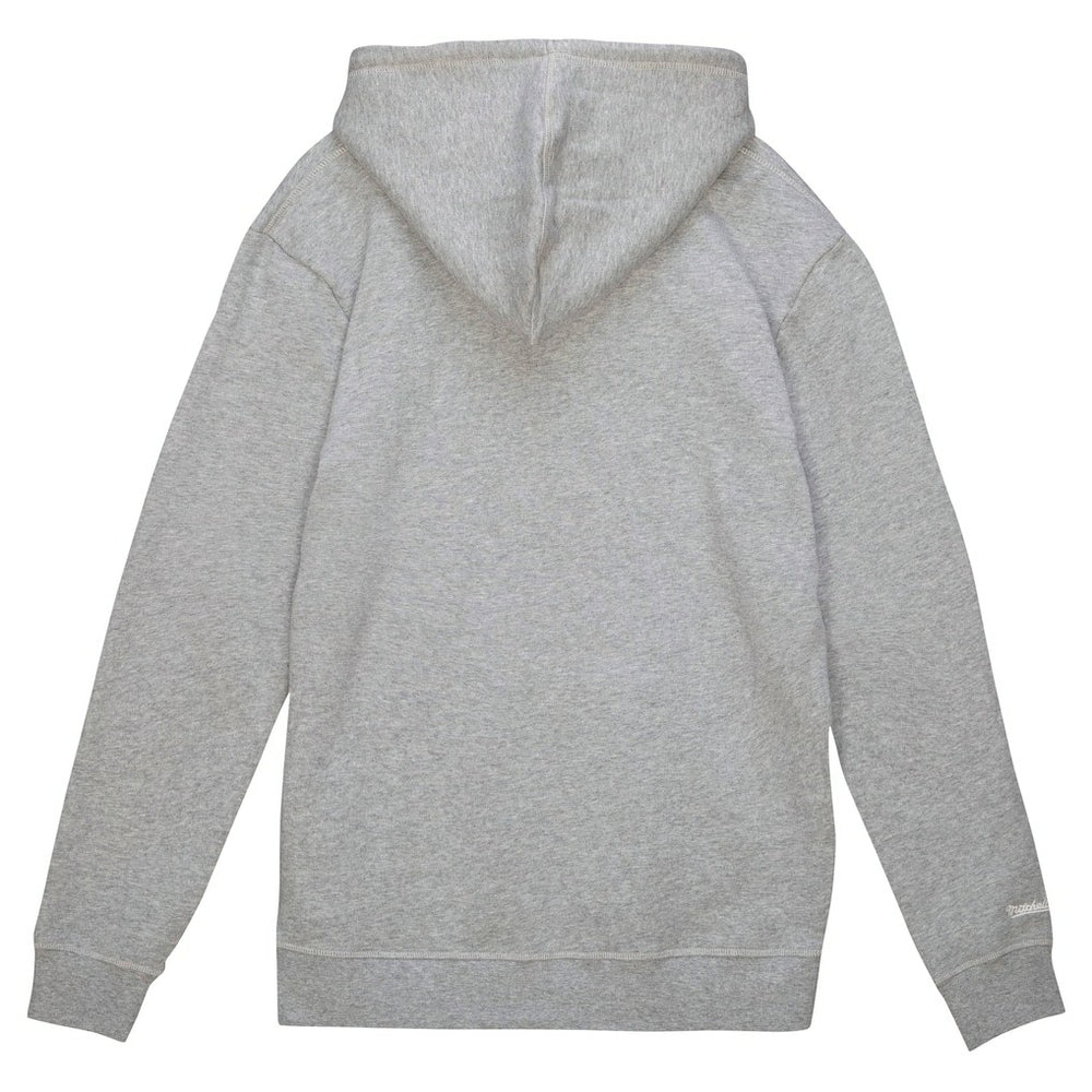 New England Patriots Helmet Logo Vintage Pullover Hoodie - Heather Gray on sale