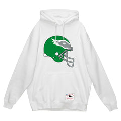Philadelphia Eagles Helmet Logo Vintage Pullover Hoodie - White online