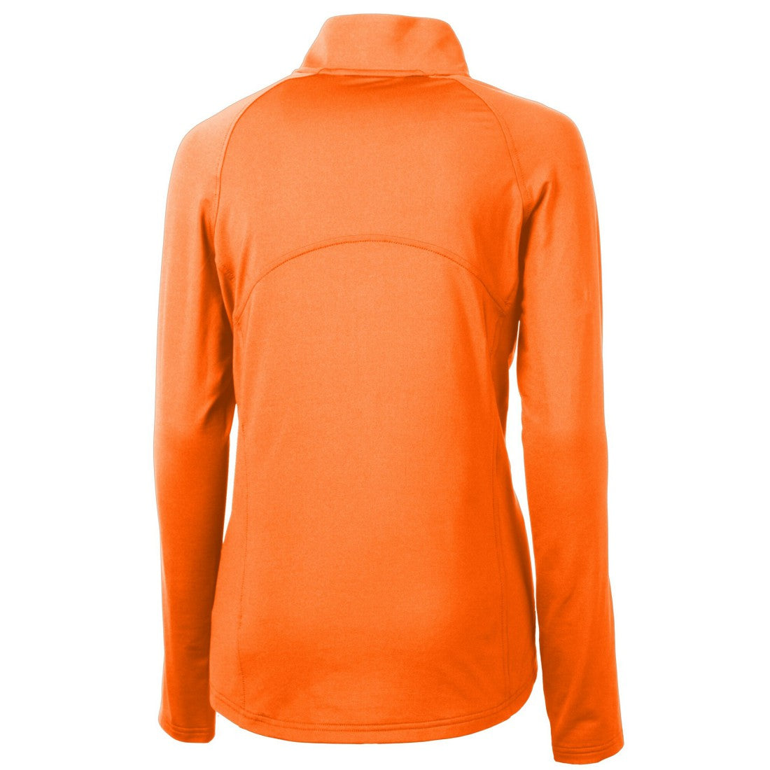 Tampa Bay Buccaneers Cutter & Buck Women's DryTec Adapt Eco Knit Stretch Recycled Raglan Half-Zip Top - Orange cheap