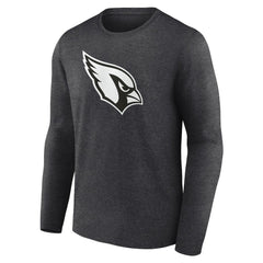 Arizona Cardinals Personalized Name & Number Monochrome Long Sleeve T-Shirt - Charcoal discount