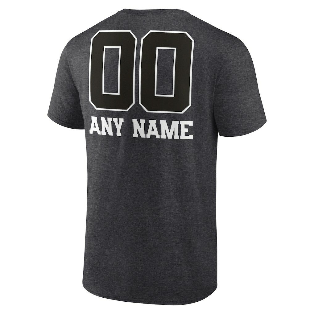 Arizona Cardinals Personalized Name & Number Monochrome T-Shirt - Charcoal for sale