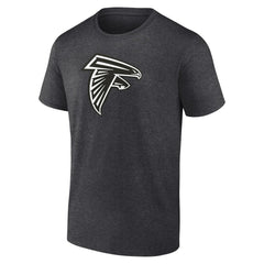 Atlanta Falcons Personalized Name & Number Monochrome T-Shirt - Charcoal discount