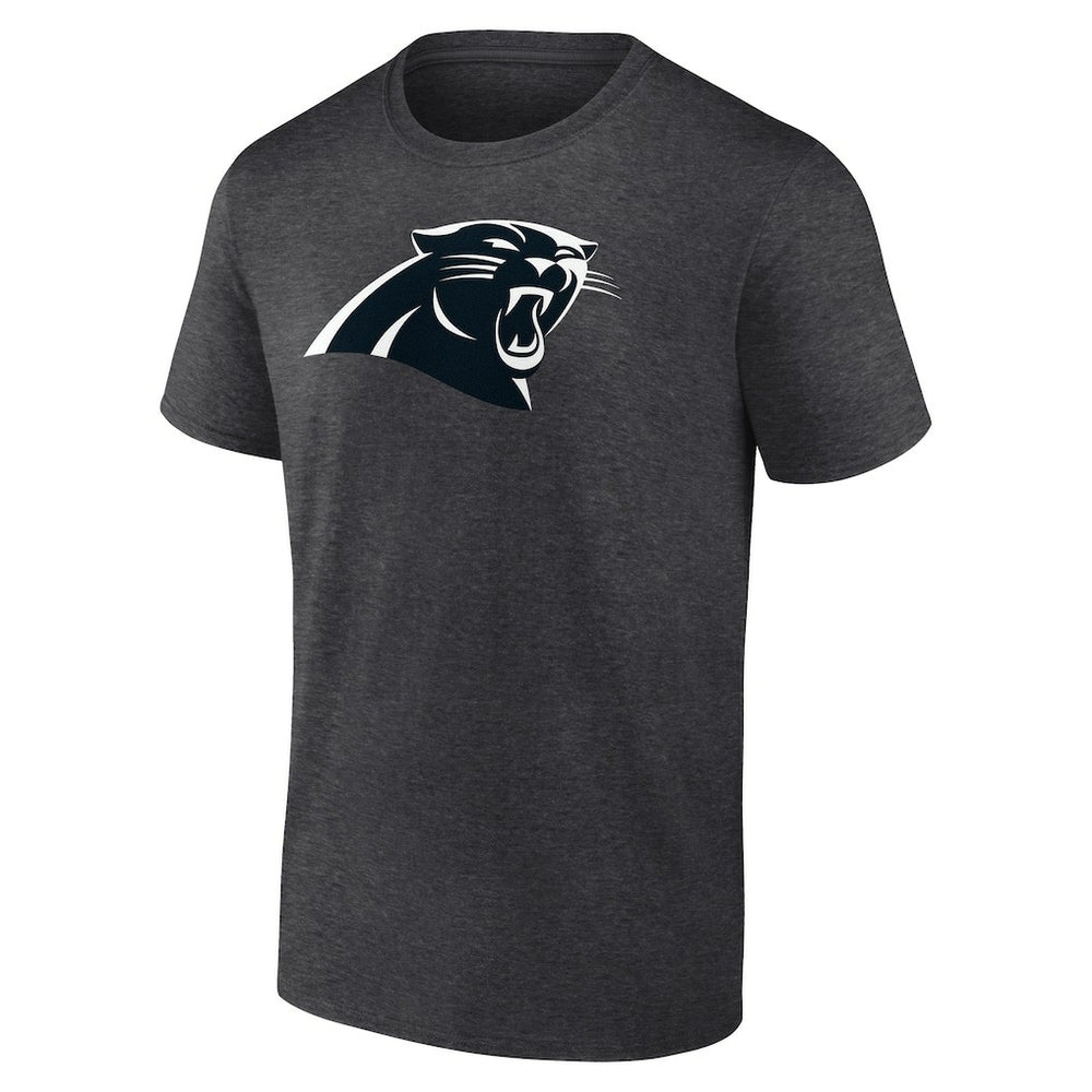 Carolina Panthers Personalized Name & Number Monochrome T-Shirt - Charcoal sale