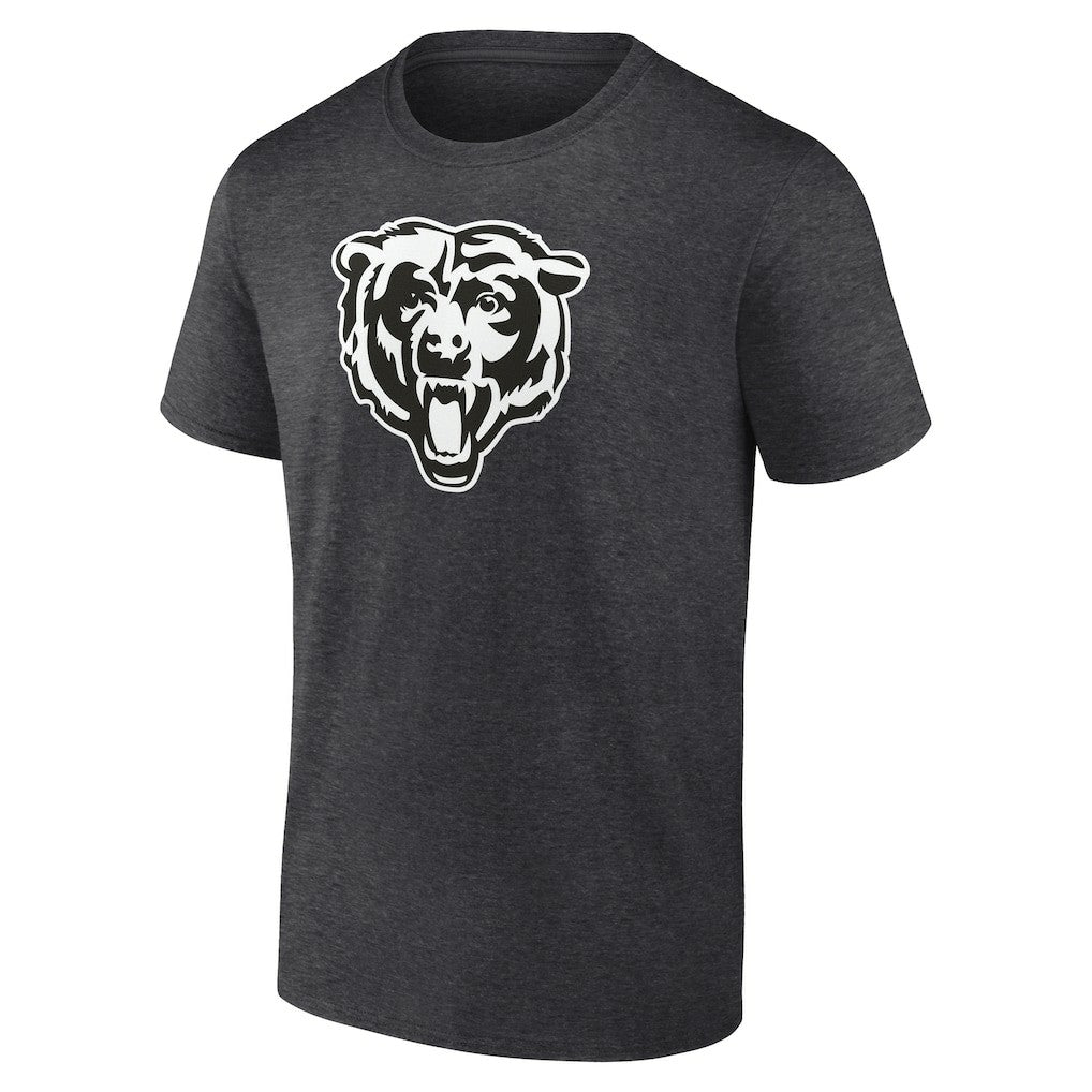 Chicago Bears Personalized Name & Number Monochrome T-Shirt - Charcoal cheap