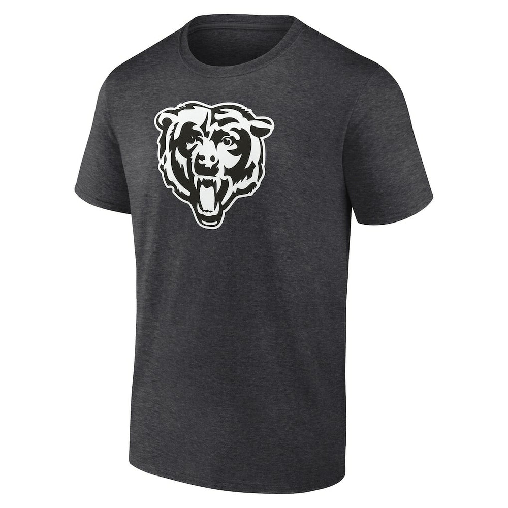 Chicago Bears Personalized Name & Number Monochrome T-Shirt - Charcoal cheap
