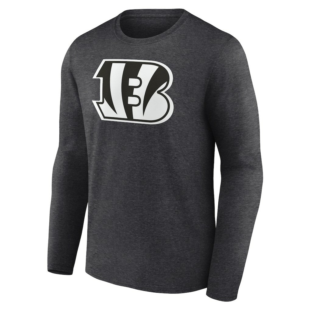 Cincinnati Bengals Personalized Name & Number Monochrome Long Sleeve T-Shirt - Charcoal online