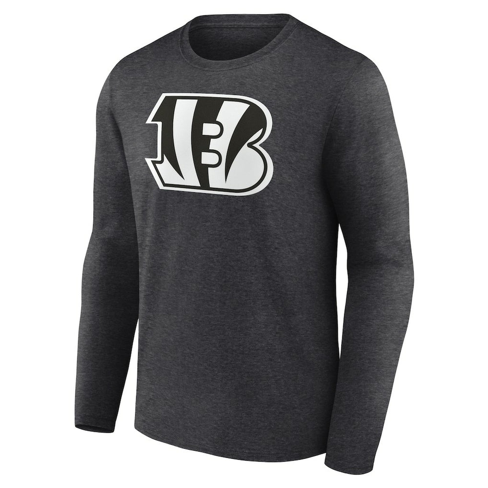 Cincinnati Bengals Personalized Name & Number Monochrome Long Sleeve T-Shirt - Charcoal online