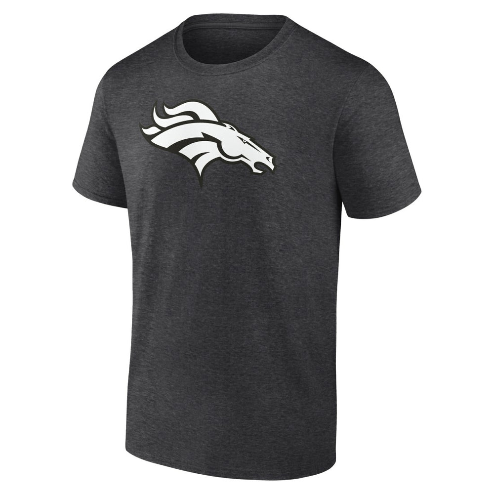Denver Broncos Personalized Name & Number Monochrome T-Shirt - Charcoal online