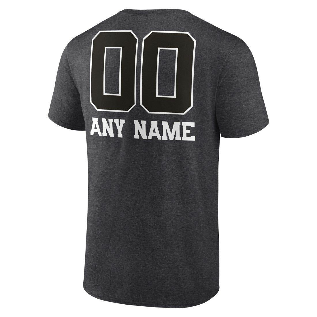 Detroit Lions Personalized Name & Number Monochrome T-Shirt - Charcoal on sale
