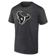 Houston Texans Personalized Name & Number Monochrome T-Shirt - Charcoal on sale