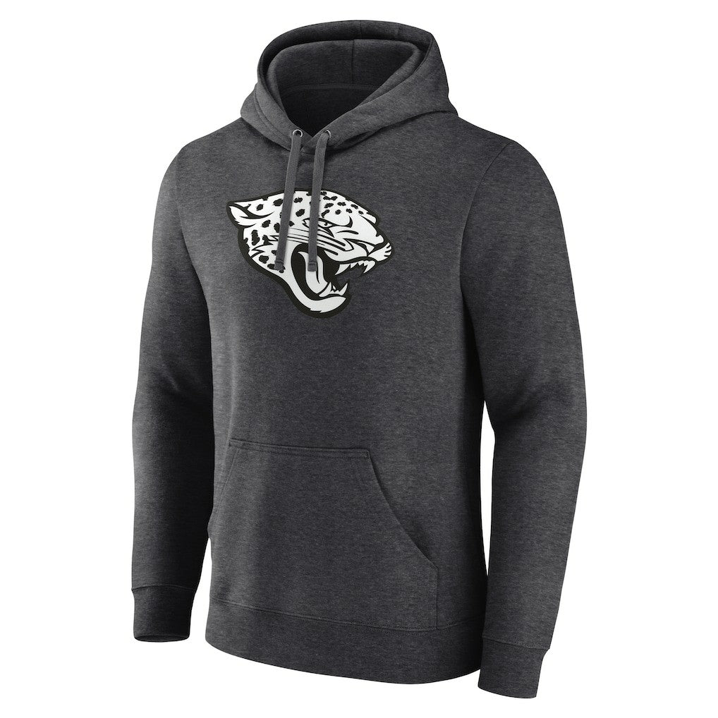 Jacksonville Jaguars Personalized Name & Number Monochrome Pullover Hoodie - Charcoal outlet