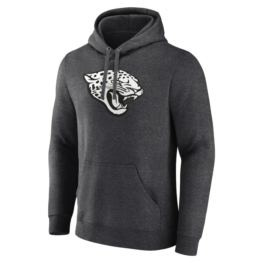 Jacksonville Jaguars Personalized Name & Number Monochrome Pullover Hoodie - Charcoal outlet