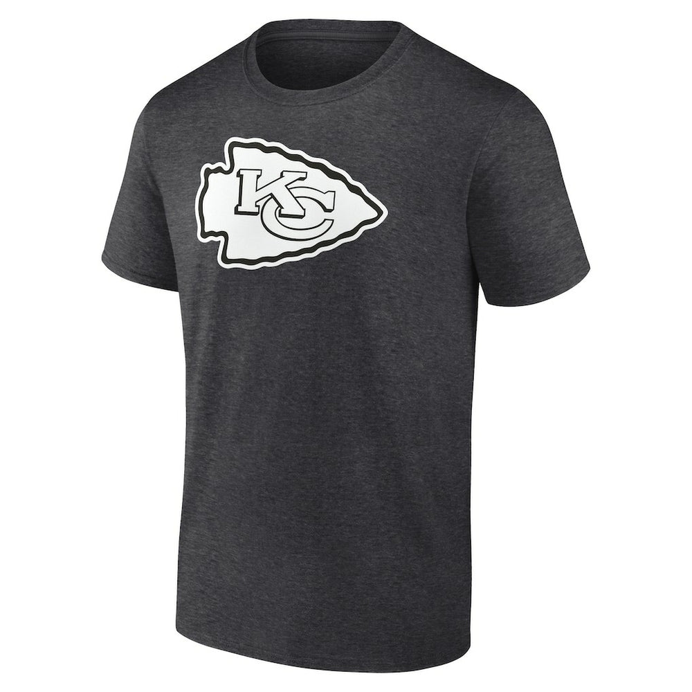 Kansas City Chiefs Personalized Name & Number Monochrome T-Shirt - Charcoal on sale