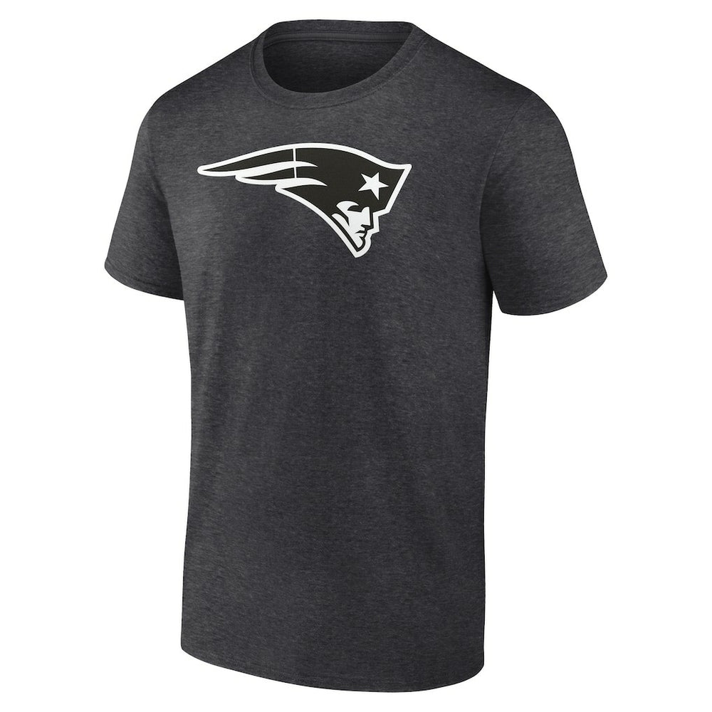 New England Patriots Personalized Name & Number Monochrome T-Shirt - Charcoal for sale