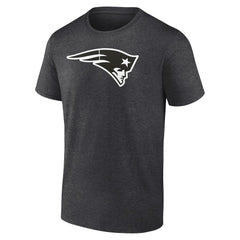 New England Patriots Personalized Name & Number Monochrome T-Shirt - Charcoal for sale