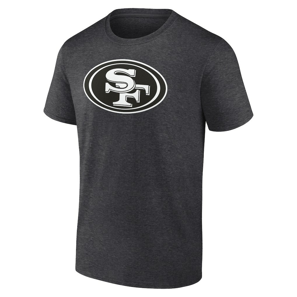 San Francisco 49ers Personalized Name & Number Monochrome T-Shirt - Charcoal outlet