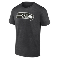 Seattle Seahawks Personalized Name & Number Monochrome T-Shirt - Charcoal cheap