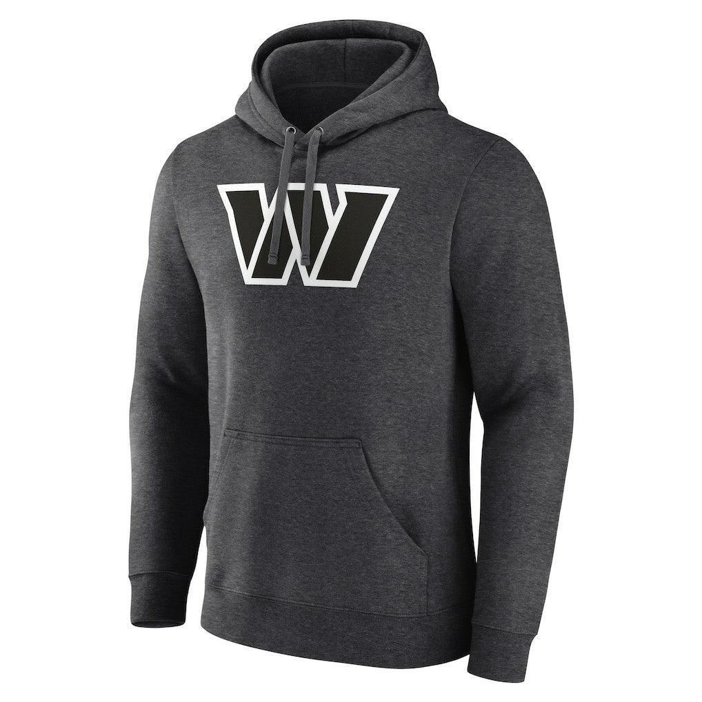 Washington Commanders Personalized Name & Number Monochrome Pullover Hoodie - Charcoal for sale