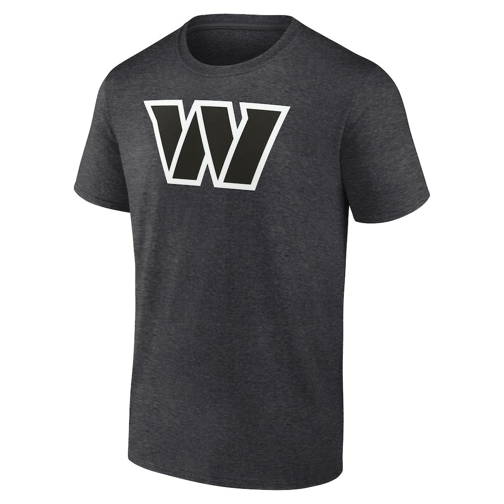 Washington Commanders Personalized Name & Number Monochrome T-Shirt - Charcoal discount