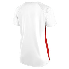 San Francisco 49ers Women's Plus Size Glitter Lace-Up V- Neck T-Shirt - White discount