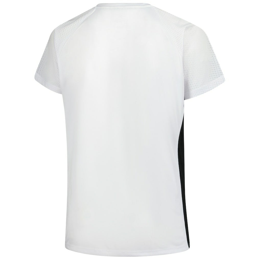 Cincinnati Bengals Women's Plus Size Glitter Lace-Up V- Neck T-Shirt - White on sale
