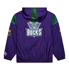 Milwaukee Bucks Unisex Hardwood Classics Team OG 3.0 Anorak Half-Zip Windbreaker Jacket - Purple shop