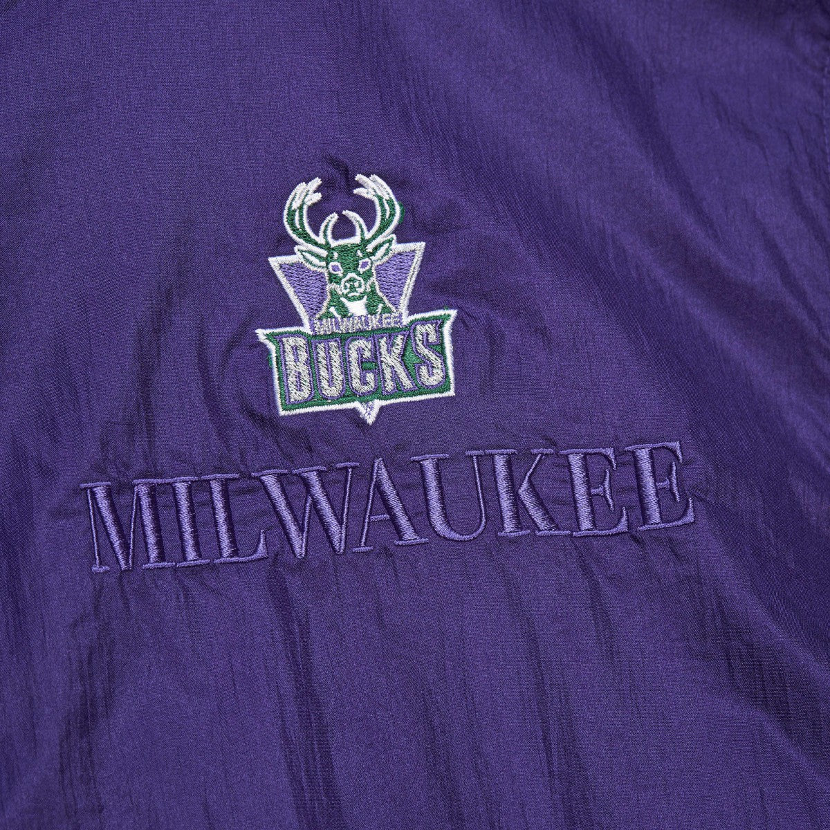 Milwaukee Bucks Unisex Hardwood Classics Team OG 3.0 Anorak Half-Zip Windbreaker Jacket - Purple shop