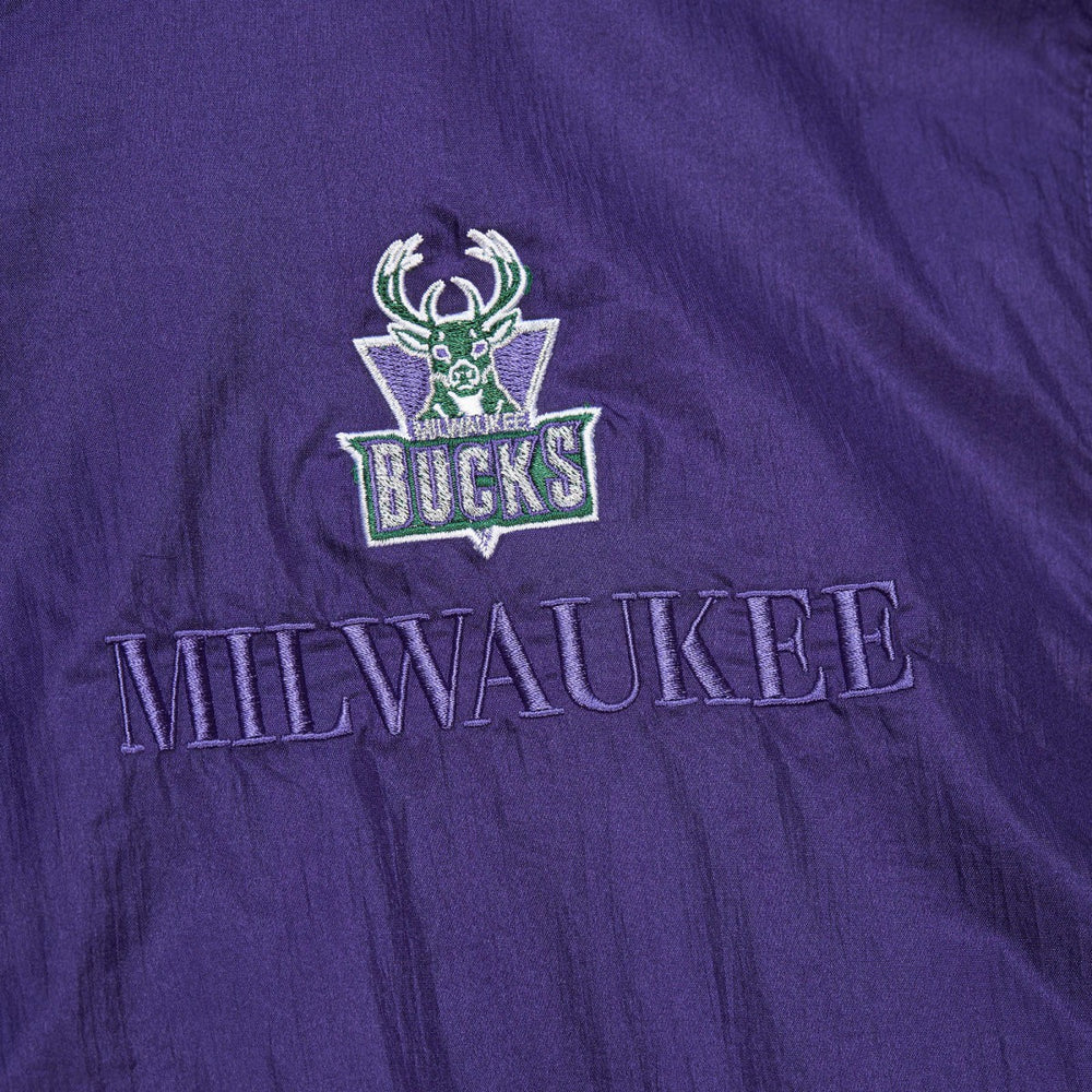 Milwaukee Bucks Unisex Hardwood Classics Team OG 3.0 Anorak Half-Zip Windbreaker Jacket - Purple shop