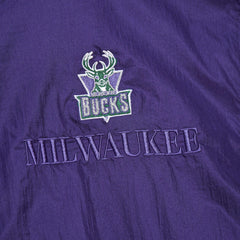 Milwaukee Bucks Unisex Hardwood Classics Team OG 3.0 Anorak Half-Zip Windbreaker Jacket - Purple shop
