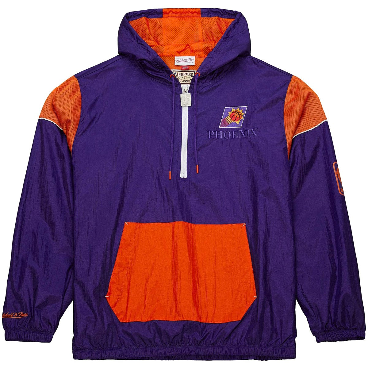 Phoenix Suns Unisex Hardwood Classics Team OG 3.0 Anorak Half-Zip Windbreaker Jacket - Purple for sale