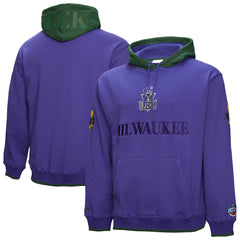 Milwaukee Bucks Hardwood Classics Team OG 3.0 Pullover Hoodie - Purple shop