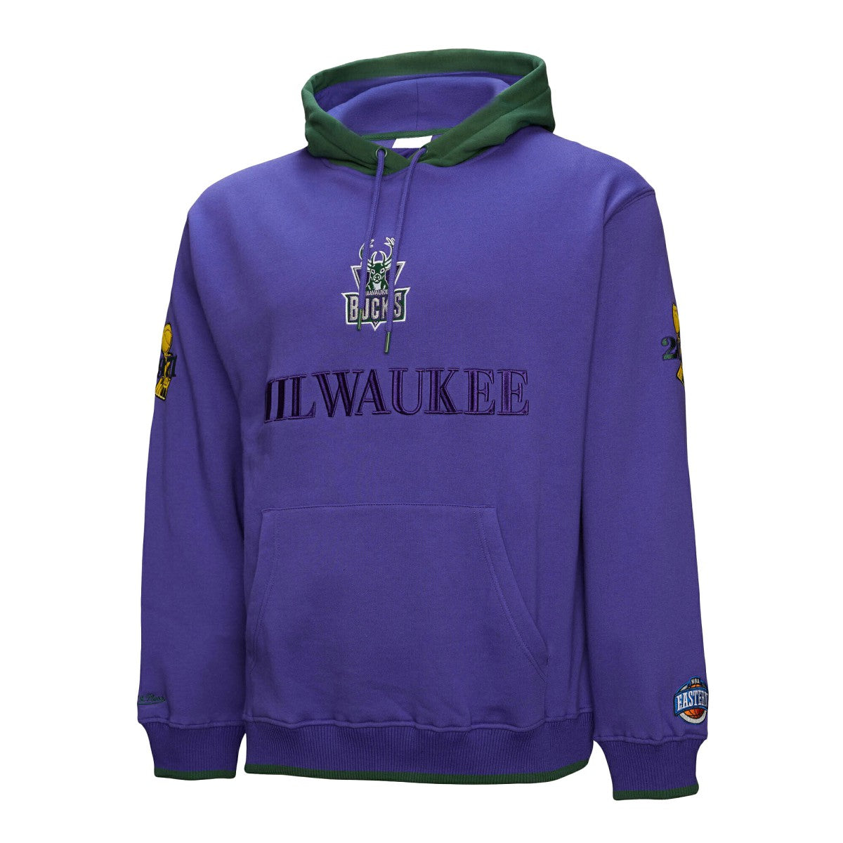 Milwaukee Bucks Hardwood Classics Team OG 3.0 Pullover Hoodie - Purple shop