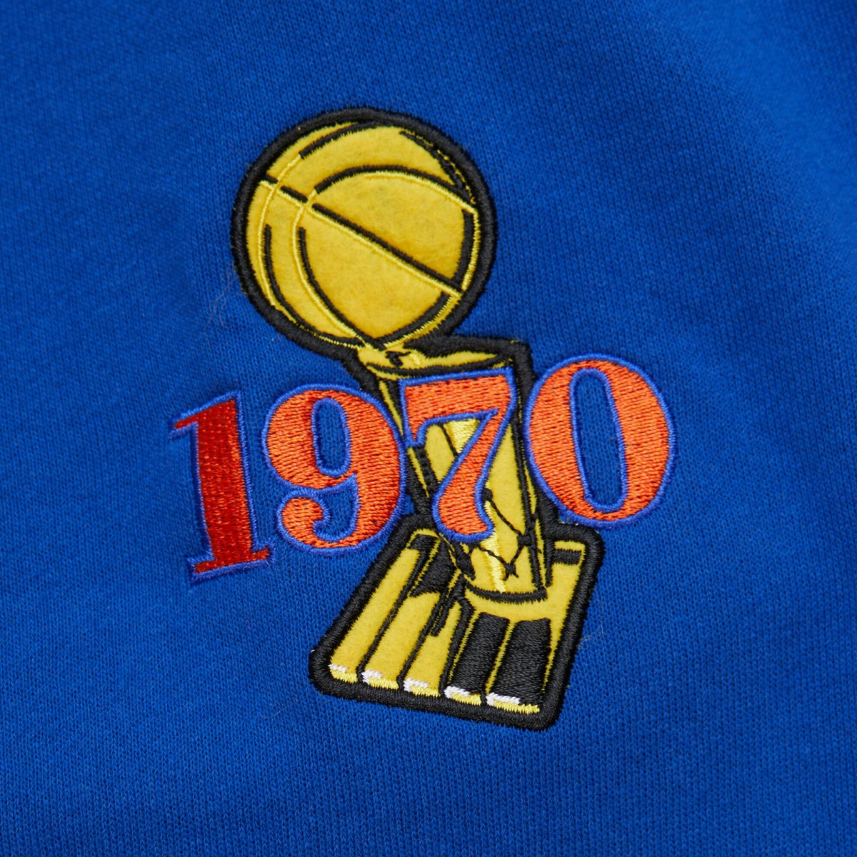 New York Knicks Hardwood Classics Team OG 3.0 Pullover Hoodie - Royal on sale